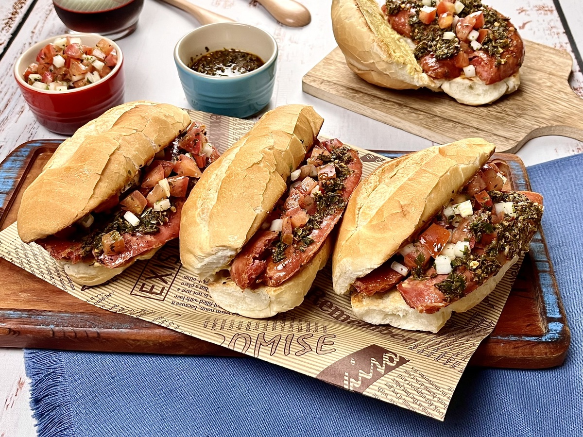 Choripan argentino