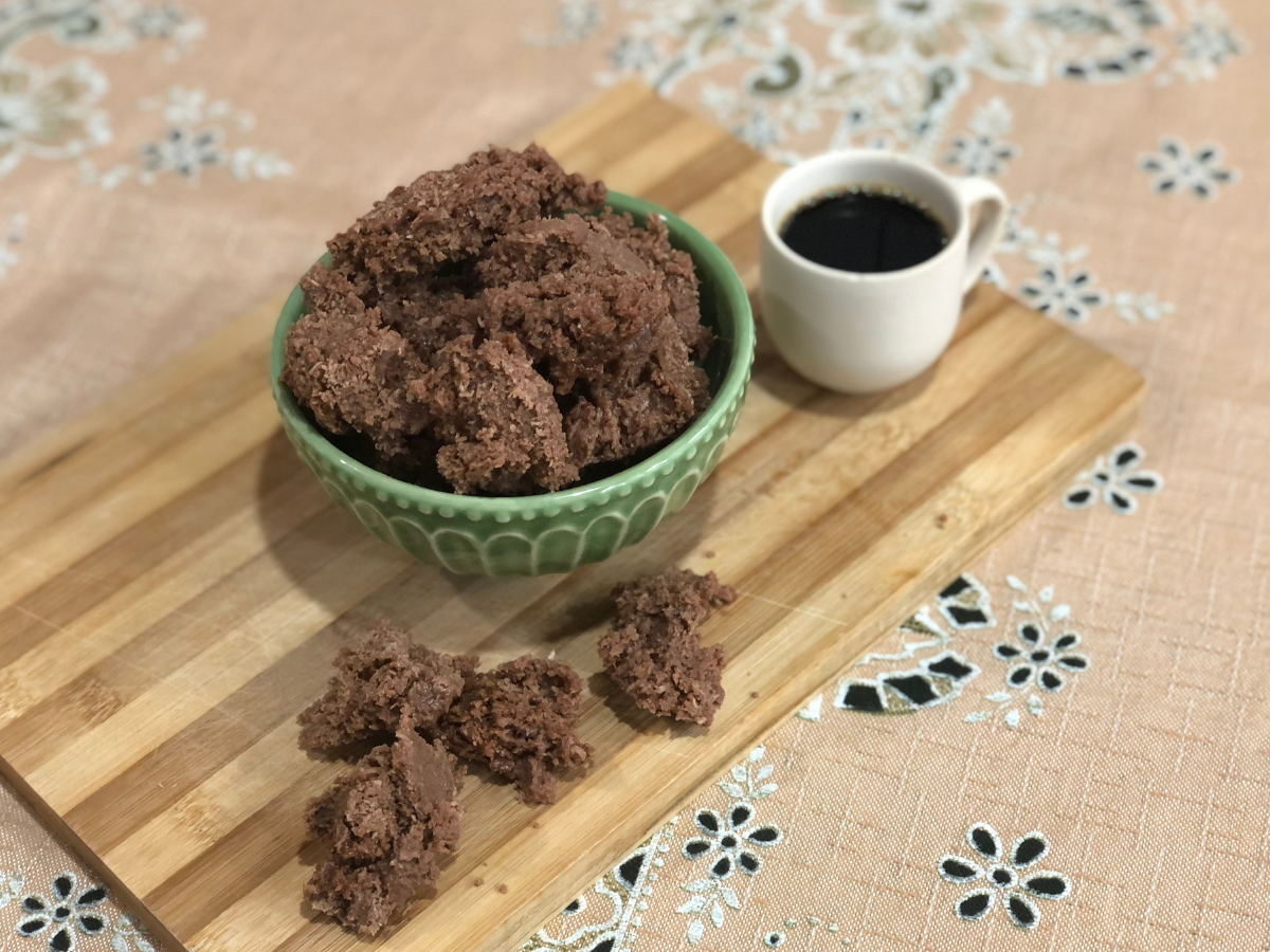 Cocada de brigadeiro fácil