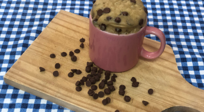 Cookie de caneca fácil