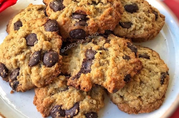 Cookie de macadâmia e castanha-do-para