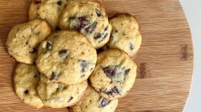 Cookies com chocolate