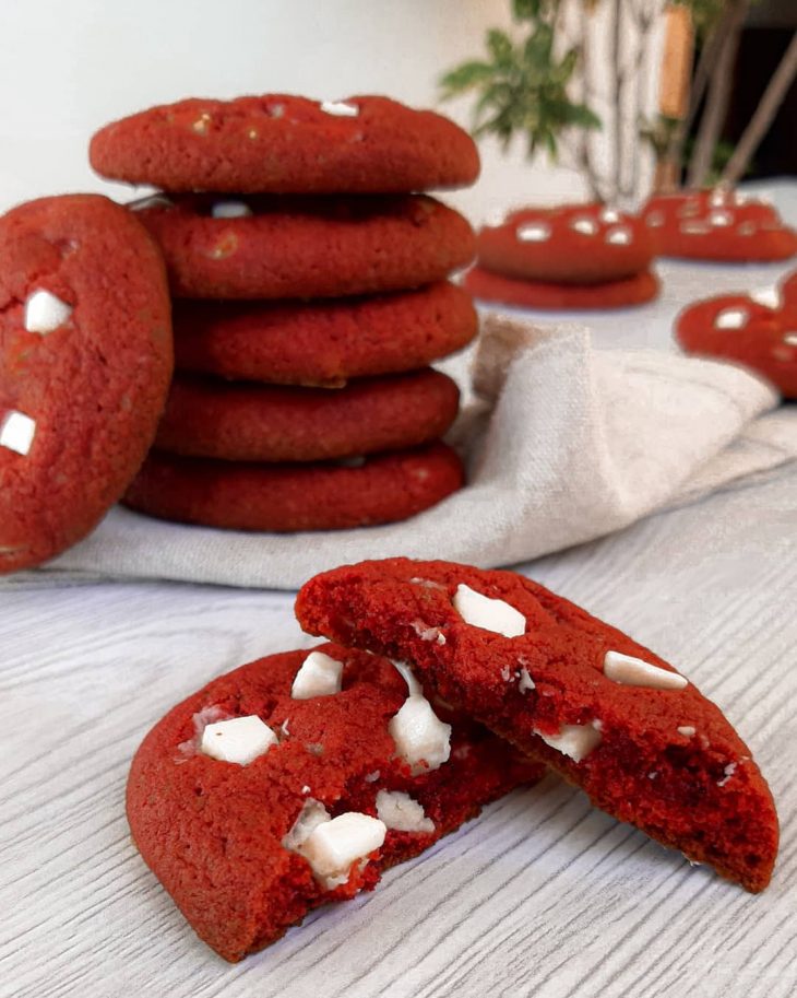 Cookies red velvet⁣