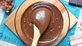 Creme de chocolate para recheio de bolo