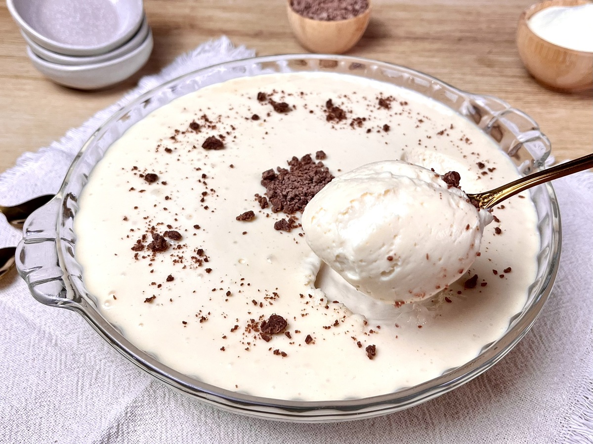 Creme de cupuaçu com leite em pó