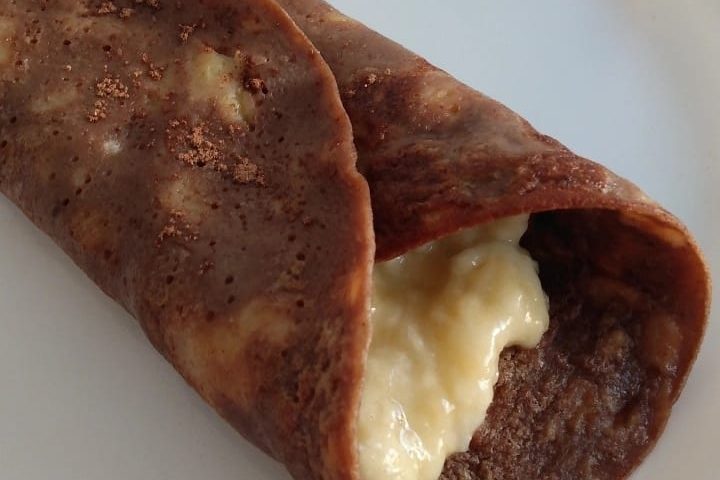 Crepe doce saudável