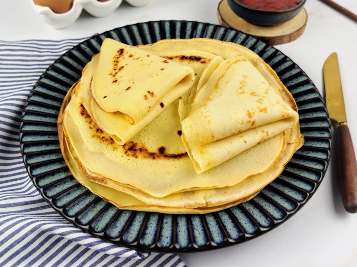 Crepe simples e rápido