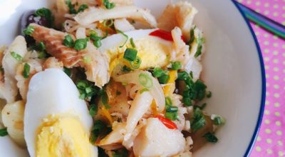 Salada de bacalhau com batatas