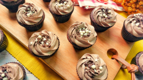 Cupcake de chocolate