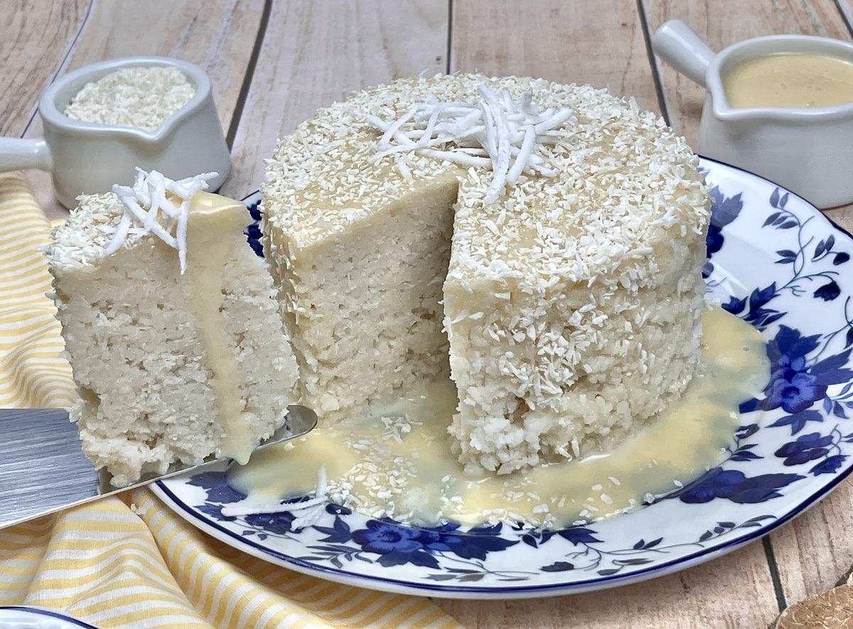 Cuscuz doce de flocão de arroz