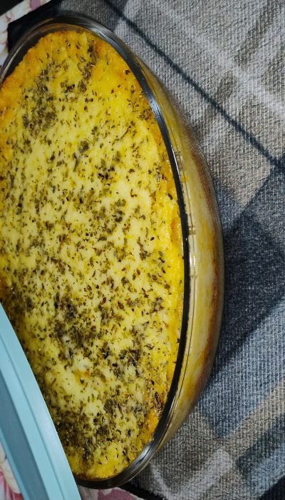 Escondidinho de carne moída com batata simples - Foto de usuário