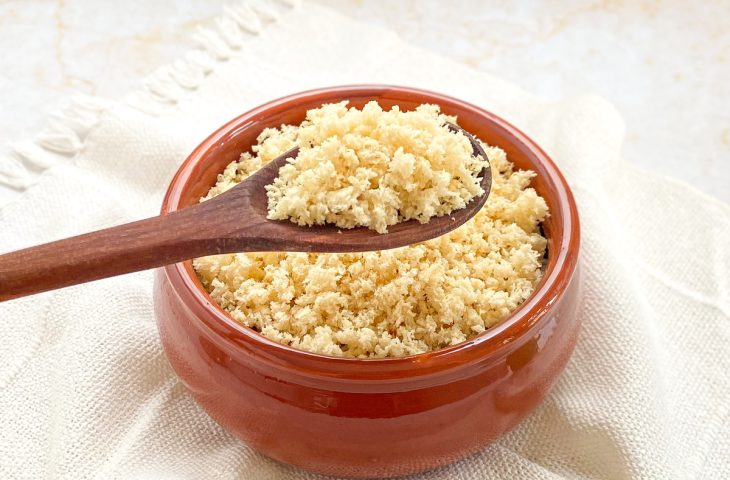 Farinha Panko caseira