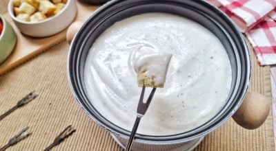 Fondue de queijo simples