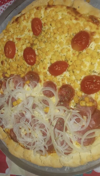 Massa de pizza sem glúten - Foto de usuário