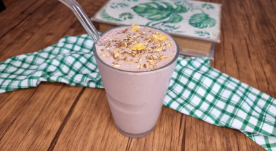 Milk-shake de açaí com banana