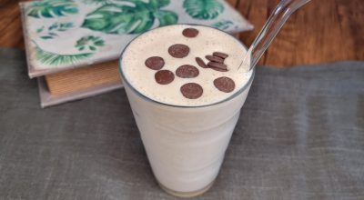 Milk-shake de paçoca fácil