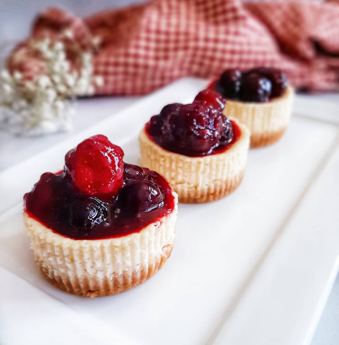 Mini cheesecake - Receiteria