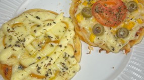 Minipizza caseira