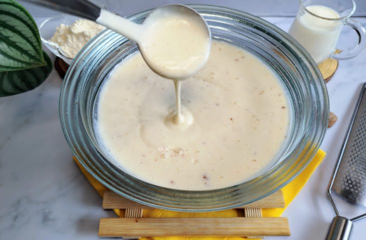 Molho branco com creme de leite e requeijão