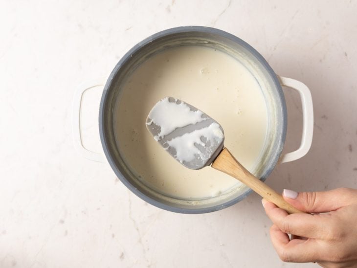 molho branco fácil na panela