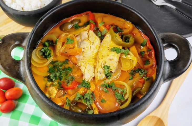 Moqueca de tilápia