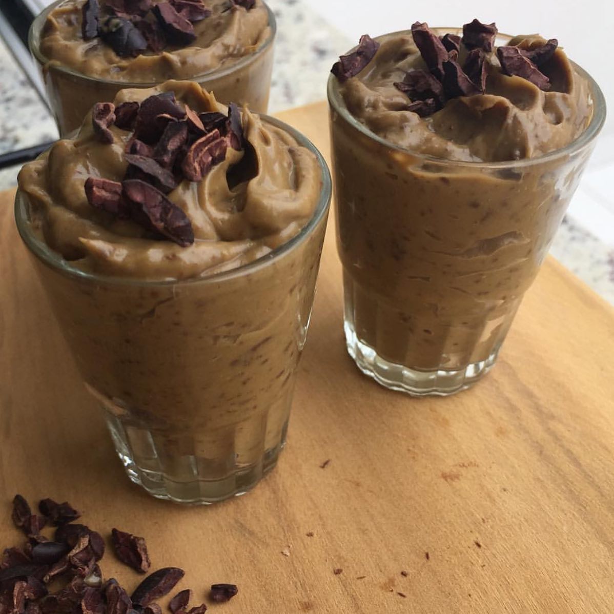 Mousse De Chocolate Amargo Com Whey