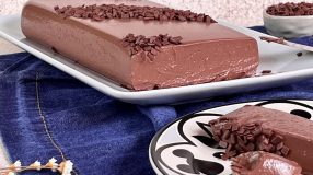 Mousse de chocolate de corte