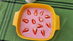 Mousse de morango