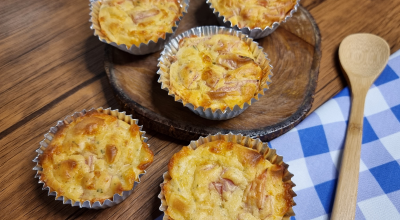 Muffin de pizza fácil