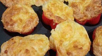 Muffins de pão de queijo