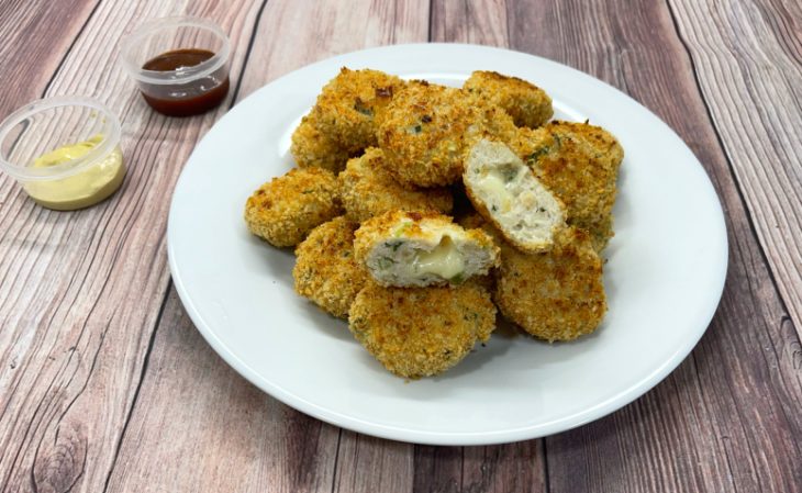 Nuggets de frango recheado