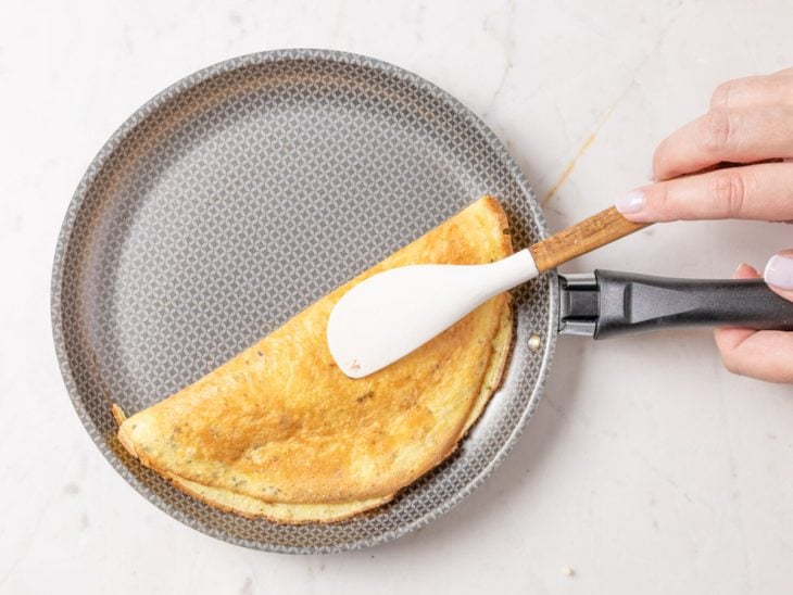 omelete fácil na frigideira