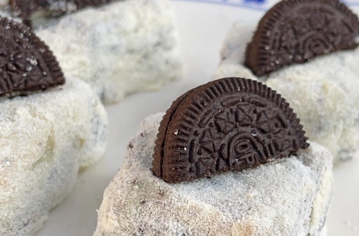 Palha italiana de Ninho com Oreo