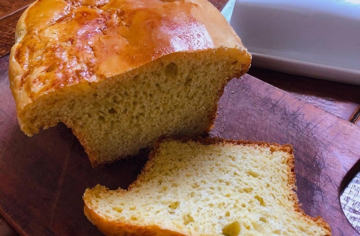 Pão caseiro de batata-doce