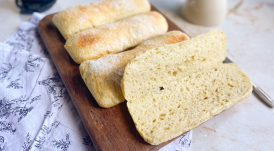 Pão ciabatta