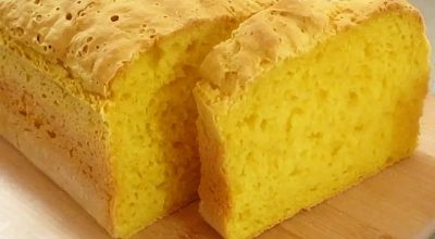 Pão de açafrão sem glúten