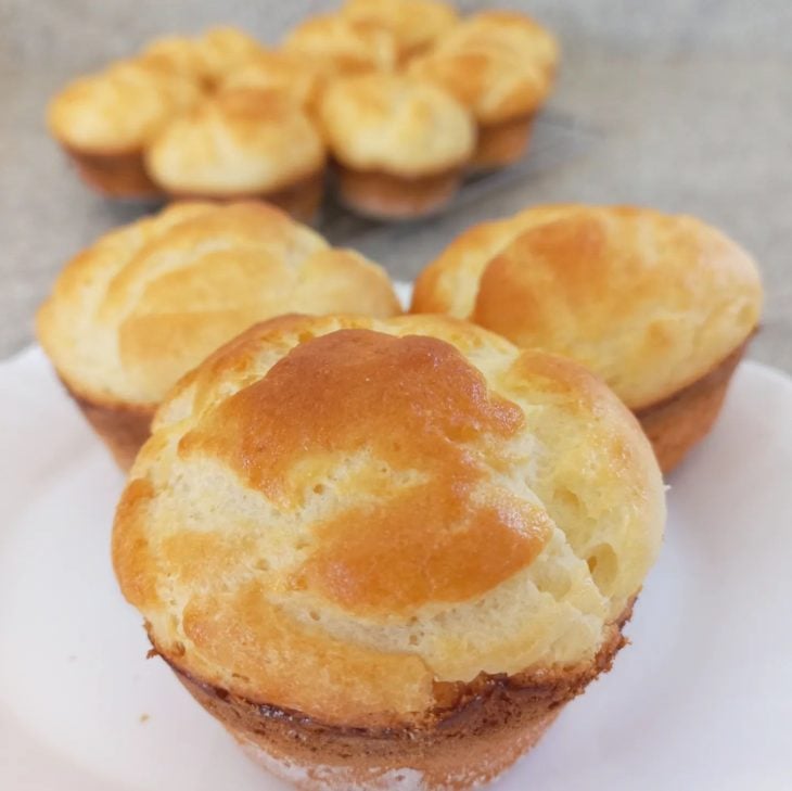 Pão de minuto sem glúten