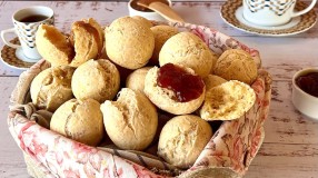 Pão de queijo com aveia