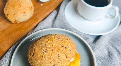 Pão de queijo com farinha de milho