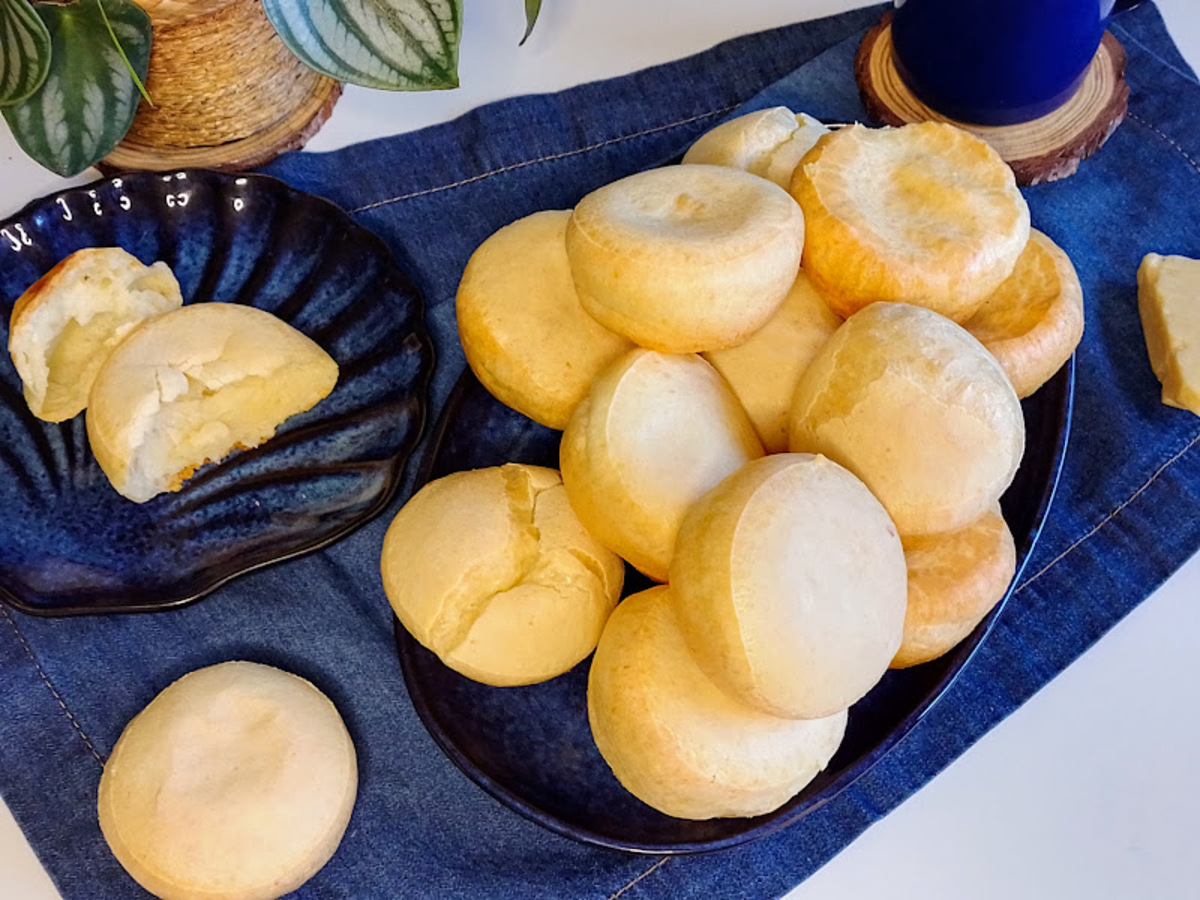 Pão de queijo de liquidificador fácil