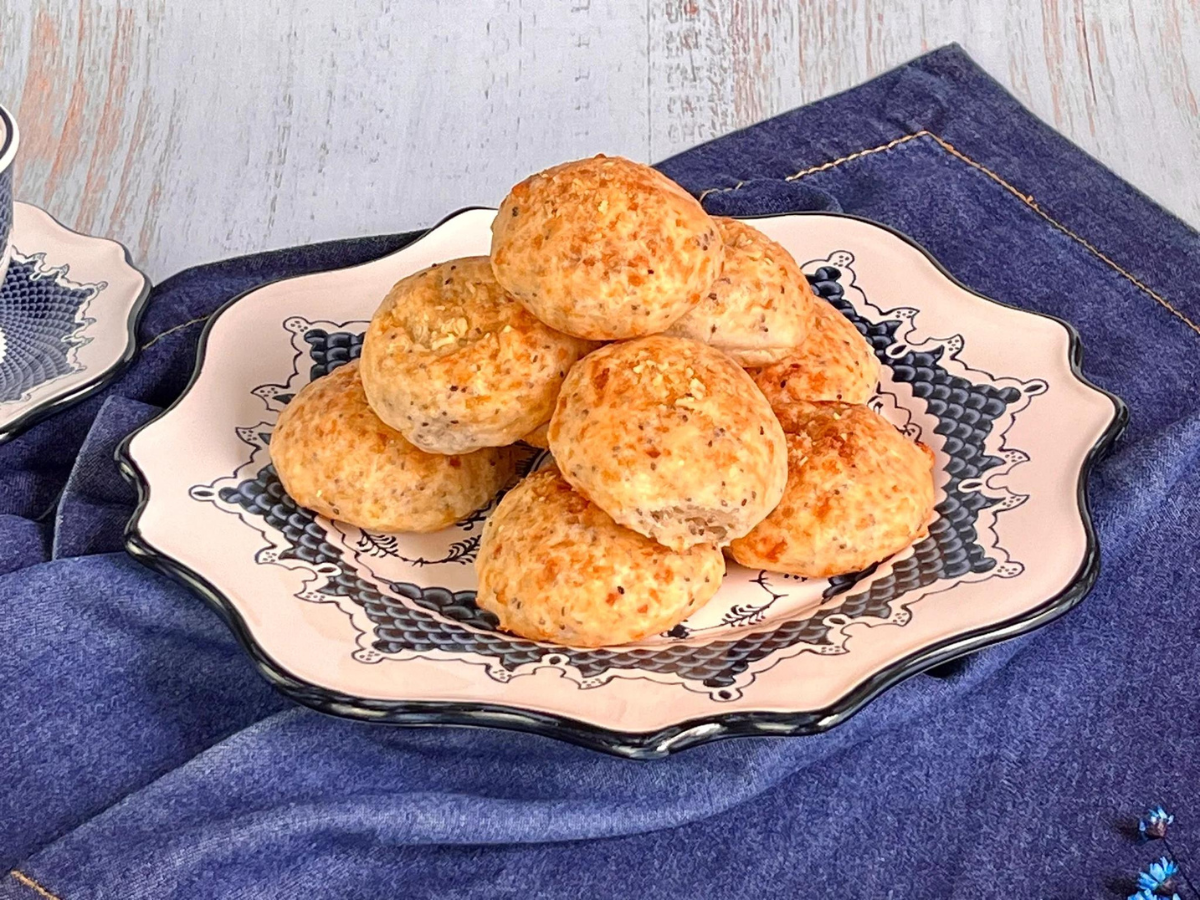 Pão de queijo fit de tapioca