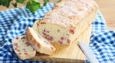 Pão recheado de calabresa fácil