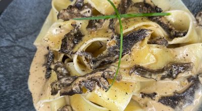 Pappardelle ao molho funghi