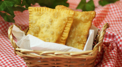 Pastel de feira de carne moída