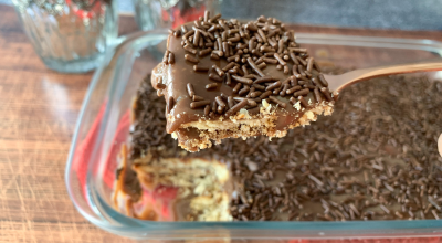 Pavê de brigadeiro simples