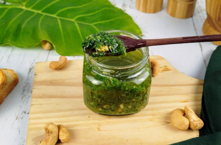 Pesto de taioba