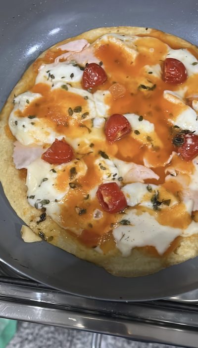 Pizza de frigideira de tapioca - Foto de usuário