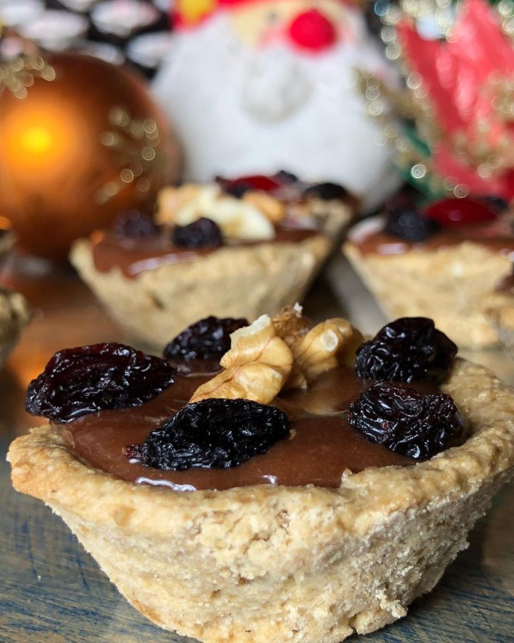 Quiche de brigadeiro fit