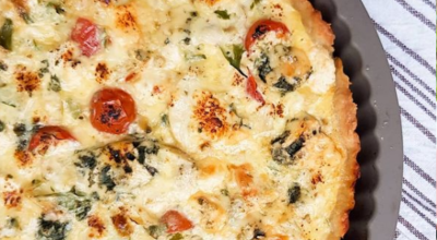 Quiche de gorgonzola