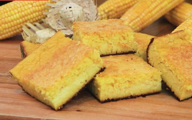 10 receitas de bolo de milho cremoso com queijo com o sabor da fazenda