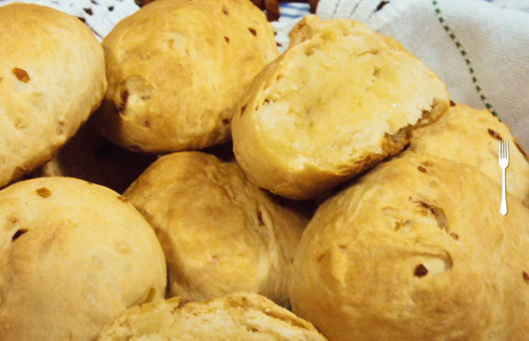 Receitas de pão de cebola